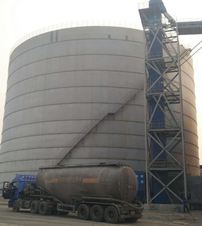 九湖镇5万吨钢板库