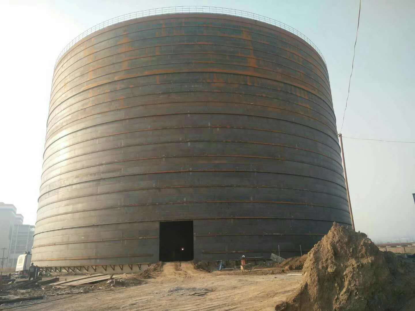 九湖镇承建大型钢板库的好处及原理